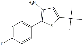 5-(tert-butyl)-2-(4-fluorophenyl)thiophen-3-amine Structure