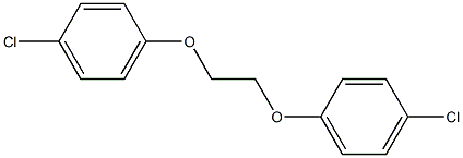 1-chloro-4-[2-(4-chlorophenoxy)ethoxy]benzene Structure