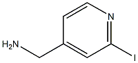 (2-iodopyridin-4-yl)methanamine 구조식 이미지