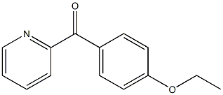 (4-ethoxyphenyl)(pyridin-2-yl)methanone Structure