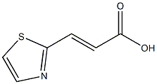 (E)-3-(thiazol-2-yl)acrylic acid 구조식 이미지