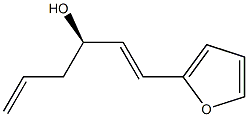 (R,E)-1-(furan-2-yl)hexa-1,5-dien-3-ol Structure