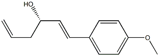 (S,E)-1-(4-methoxyphenyl)hexa-1,5-dien-3-ol Structure