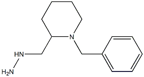 1-((1-benzylpiperidin-2-yl)methyl)hydrazine Structure