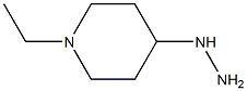 1-(1-ethylpiperidin-4-yl)hydrazine Structure