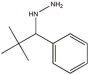 1-(2,2-dimethyl-1-phenylpropyl)hydrazine 구조식 이미지