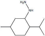 1-(2-isopropyl-5-methylcyclohexyl)hydrazine 구조식 이미지