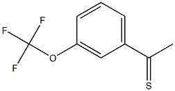 1-(3-(trifluoromethoxy)phenyl)ethanethione 구조식 이미지