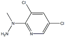 1-(3,5-dichloropyridin-2-yl)-1-methylhydrazine Structure