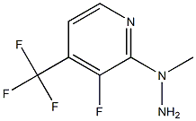 1-(3-fluoro-4-(trifluoromethyl)pyridin-2-yl)-1-methylhydrazine Structure