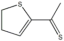 1-(4,5-dihydrothiophen-2-yl)ethanethione Structure