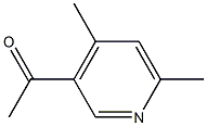 1-(4,6-dimethylpyridin-3-yl)ethanone 구조식 이미지