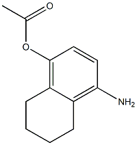 1-(4-Amino-5,6,7,8-tetrahydro-naphthalen-1-yl)-acetic acid 구조식 이미지