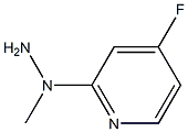 1-(4-fluoropyridin-2-yl)-1-methylhydrazine Structure