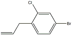 1-allyl-4-bromo-2-chlorobenzene 구조식 이미지