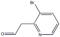 2-(3-bromopyridin-2-yl)acetaldehyde 구조식 이미지