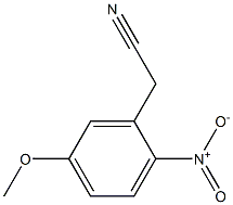 2-(5-methoxy-2-nitrophenyl)acetonitrile Structure