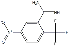 2-(trifluoromethyl)-5-nitrobenzamidine Structure