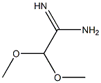 2,2-dimethoxyacetamidine 구조식 이미지