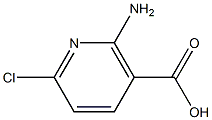 2-amino-6-chloronicotinic acid Structure