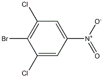 2-bromo-1,3-dichloro-5-nitrobenzene Structure