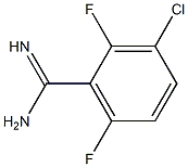 3-chloro-2,6-difluorobenzamidine 구조식 이미지