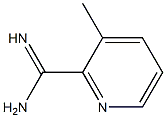 3-methylpyridine-2-carboxamidine Structure