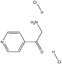 4-(2'-AMINOACETYL)PYRIDINE DIHYDROCHLORIDE 구조식 이미지