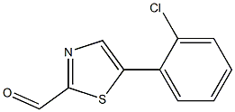 5-(2-chlorophenyl)thiazole-2-carbaldehyde Structure