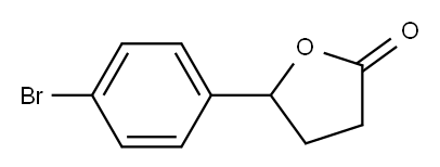 5-(4-bromophenyl)-dihydrofuran-2(3H)-one Structure