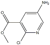 5-Amino-2-chloro-nicotinic acid methyl ester 구조식 이미지