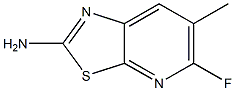 5-fluoro-6-methylthiazolo[5,4-b]pyridin-2-amine Structure