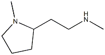 Methyl-[2-(1-methyl-pyrrolidin-2-yl)-ethyl]-amine Structure