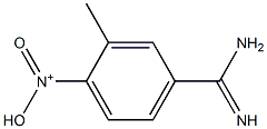 N-(4-carbamimidoyl-2-methylphenyl)-N-oxohydroxylammonium Structure