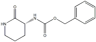 (R)-3-Cbz-aminopiperidin-2-one Structure