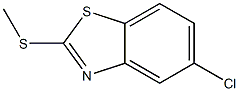 2-METHYLTHIO-5-CHLORO-BENZOTHIAZOLE Structure