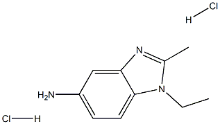 1-Ethyl-2-methyl-1H-benzoimidazol-5-ylaminedihydrochloride Structure