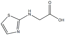 (1,3-thiazol-2-ylamino)acetic acid 구조식 이미지