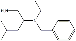 (1-amino-4-methylpentan-2-yl)(benzyl)ethylamine Structure