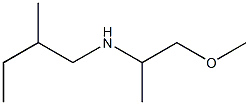 (1-methoxypropan-2-yl)(2-methylbutyl)amine Structure