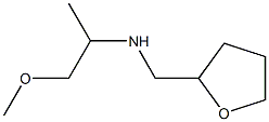 (1-methoxypropan-2-yl)(oxolan-2-ylmethyl)amine Structure