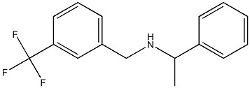 (1-phenylethyl)({[3-(trifluoromethyl)phenyl]methyl})amine 구조식 이미지