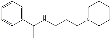 (1-phenylethyl)[3-(piperidin-1-yl)propyl]amine 구조식 이미지