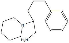 (1-piperidin-1-yl-1,2,3,4-tetrahydronaphthalen-1-yl)methylamine Structure