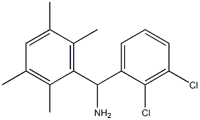 (2,3-dichlorophenyl)(2,3,5,6-tetramethylphenyl)methanamine Structure