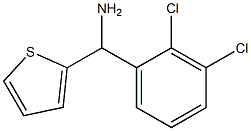 (2,3-dichlorophenyl)(thiophen-2-yl)methanamine Structure