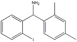 (2,4-dimethylphenyl)(2-iodophenyl)methanamine Structure