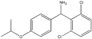 (2,6-dichlorophenyl)[4-(propan-2-yloxy)phenyl]methanamine 구조식 이미지