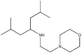 (2,6-dimethylheptan-4-yl)[2-(morpholin-4-yl)ethyl]amine Structure