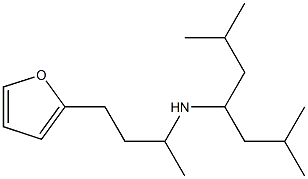 (2,6-dimethylheptan-4-yl)[4-(furan-2-yl)butan-2-yl]amine Structure